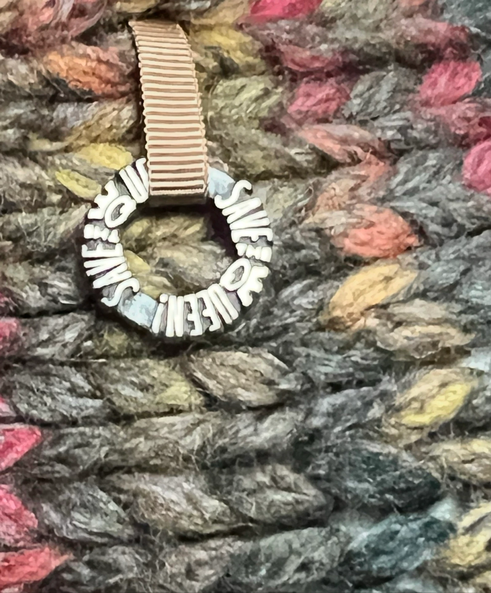Save The Queen alpaca and wool poncho new – photo 11